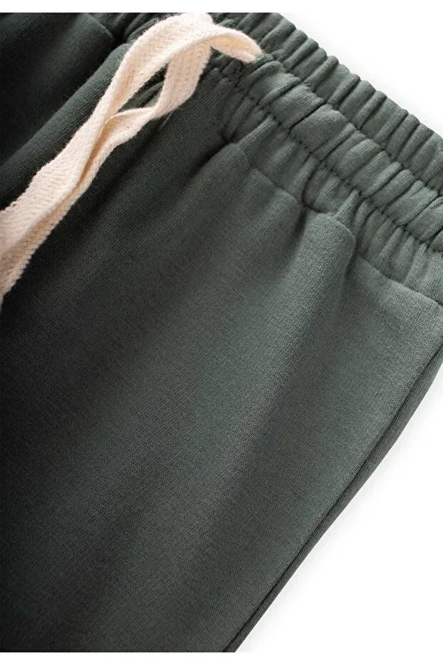 Детские брюки для девочек прямые Спортсвир Cigit, Khaki Green — фото 3