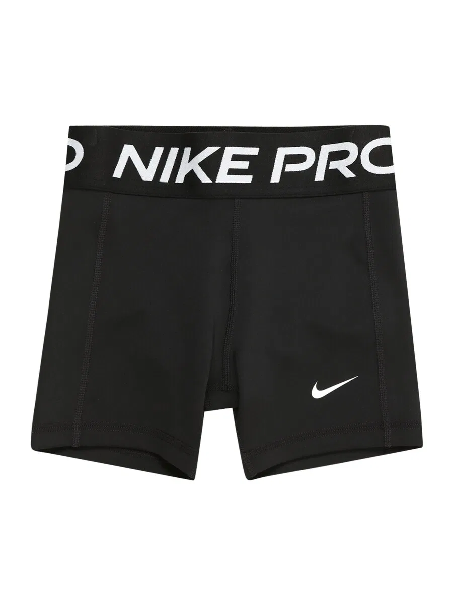 Узкие спортивные шорты NIKE с защитой от протеканий, черные