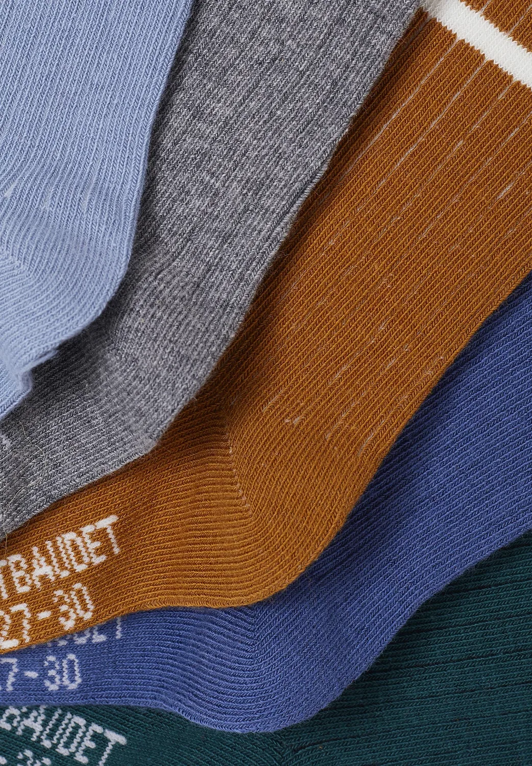 5Er-Pack базовые носки jungen socken oeko-tex - носки Vertbaudet, Graublau — фото 2