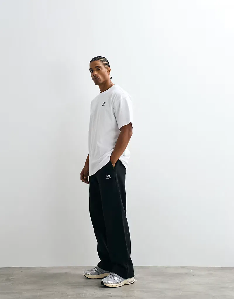 Спортивные брюки Adidas Originals Essential с открытой пяткой, черный