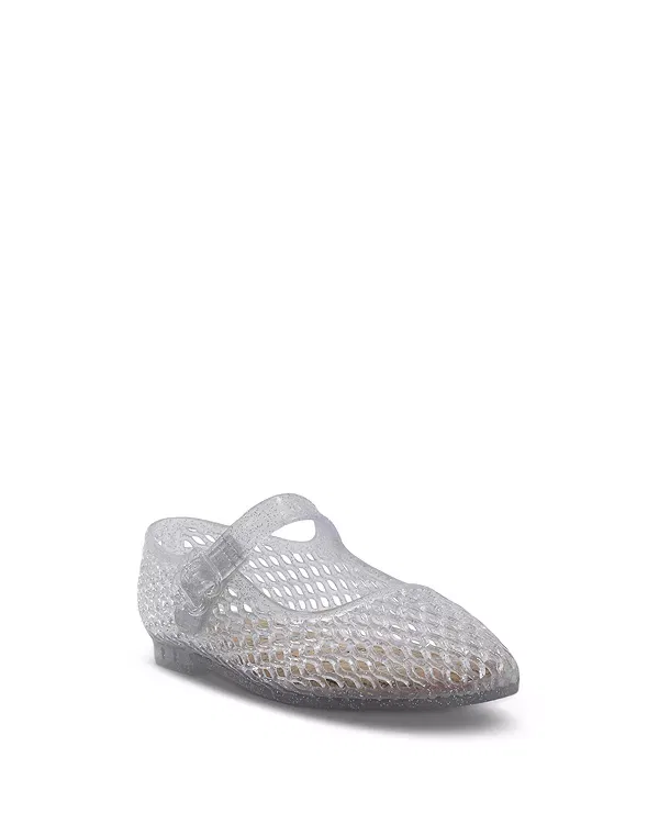 Детские балетки для девочек с принтом Quinn Sam Edelman, Clear