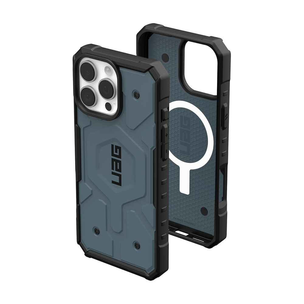 

Чехол UAG Pathfinder для iPhone 16 Pro Max с MagSafe, Cloud Blue, Синий, Чехол UAG Pathfinder для iPhone 16 Pro Max с MagSafe, Cloud Blue