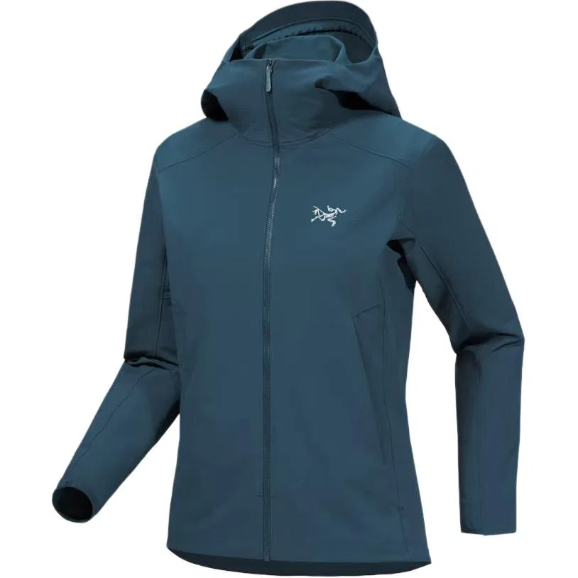 Женская софтшелл-куртка с капюшоном Gamma Arcteryx, Nightscape
