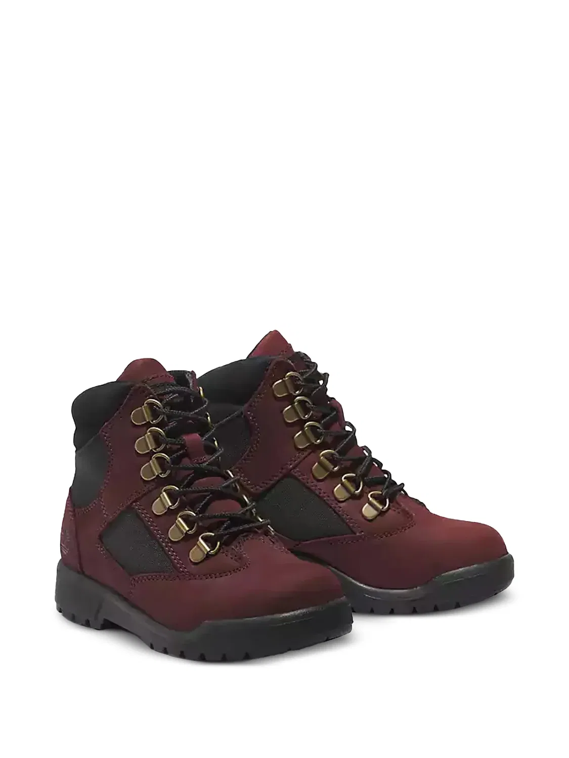 Детские полевые ботинки, красные Timberland, красный