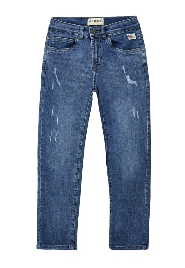 Джинсы прямого кроя Straight leg jeans Roy Rogers, Wash Noutu Roy Roger's