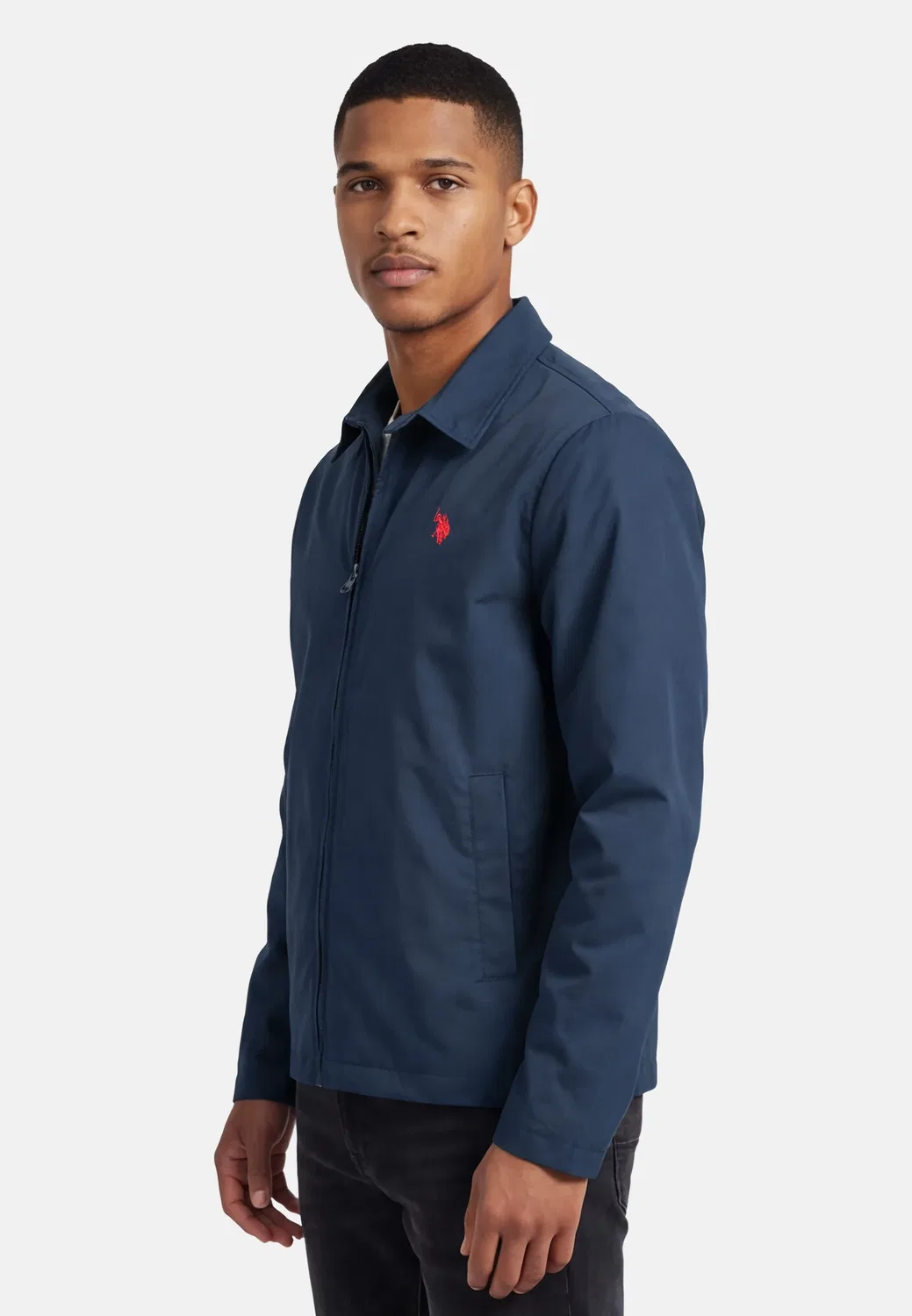 Мужская куртка демисезонная P044 U.S. Polo Assn., Navy — фото 2
