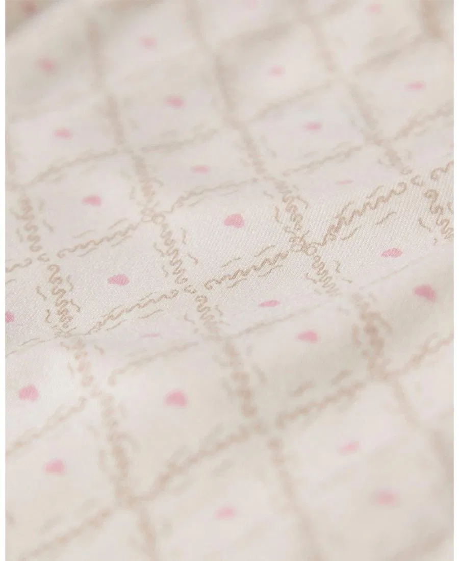 Боди-комбинезон с принтом Harlequin Heart MeMoi, Pink — фото 3