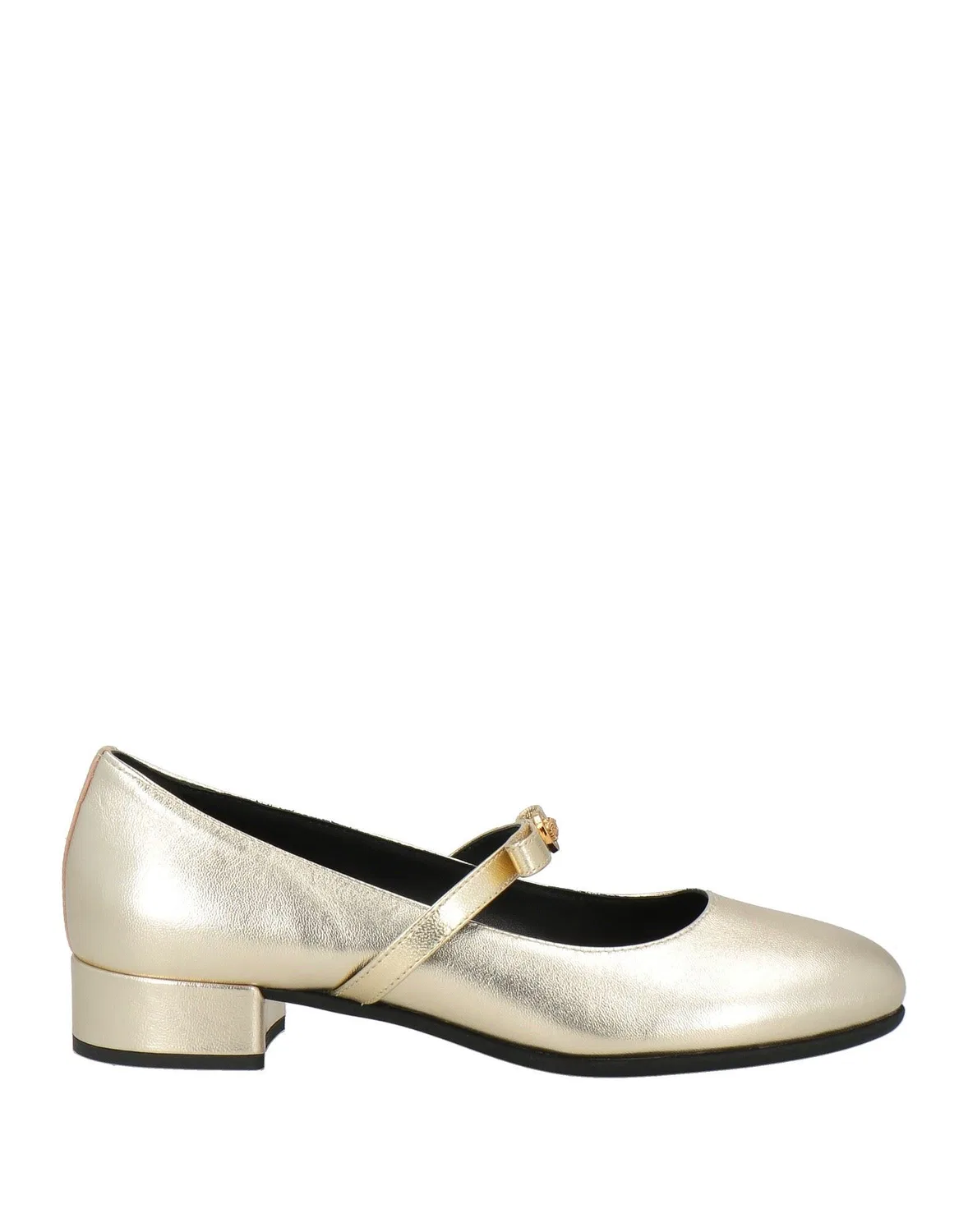 Детские балетки для девочек Mary Jane Flats Versace Young, золотой