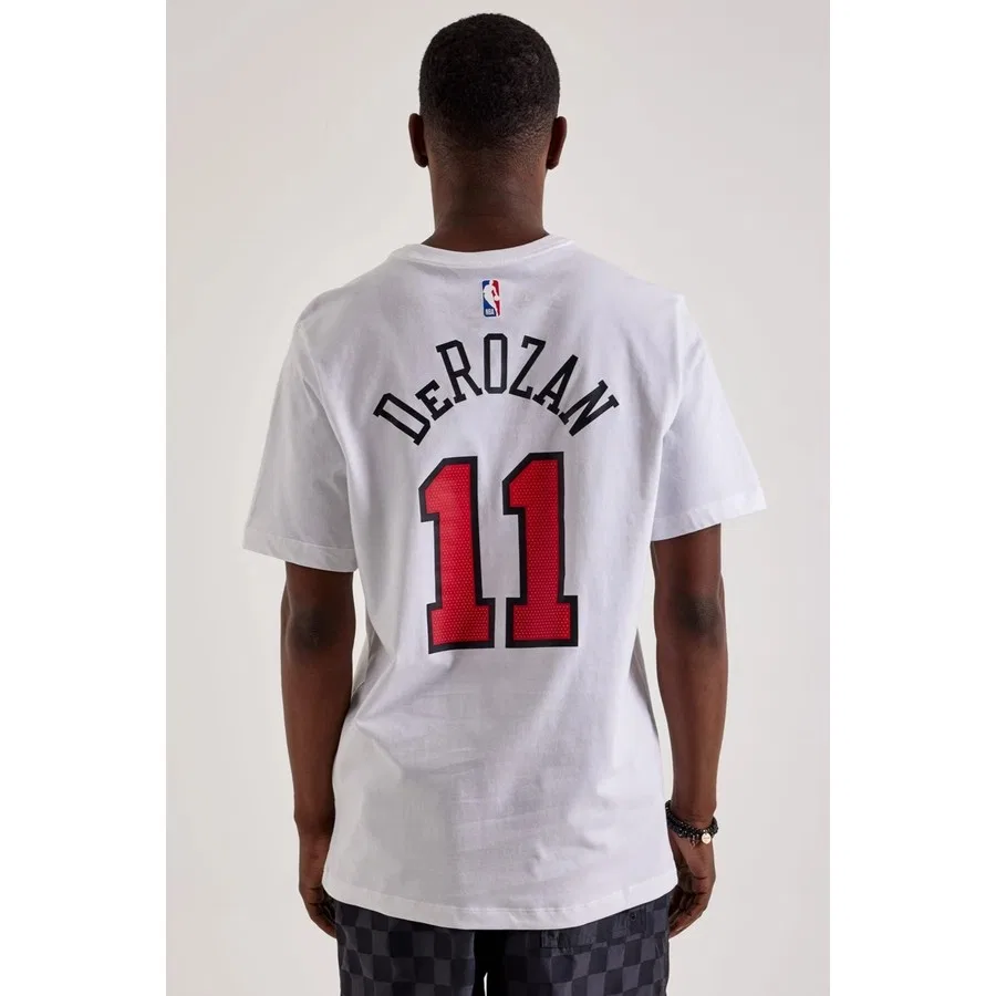 Футболка с принтом NBA Chicago Bulls DeRozan Nike, Белый — фото 2