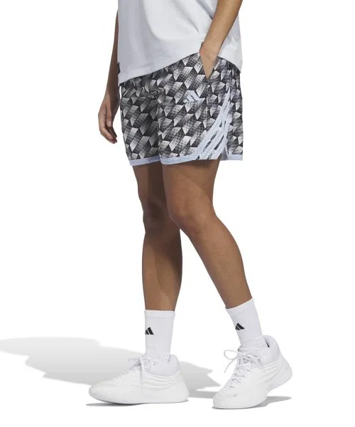 Мужские шорты с принтом Crazy Light Kaleidoscope AOP, Adidas, Серый