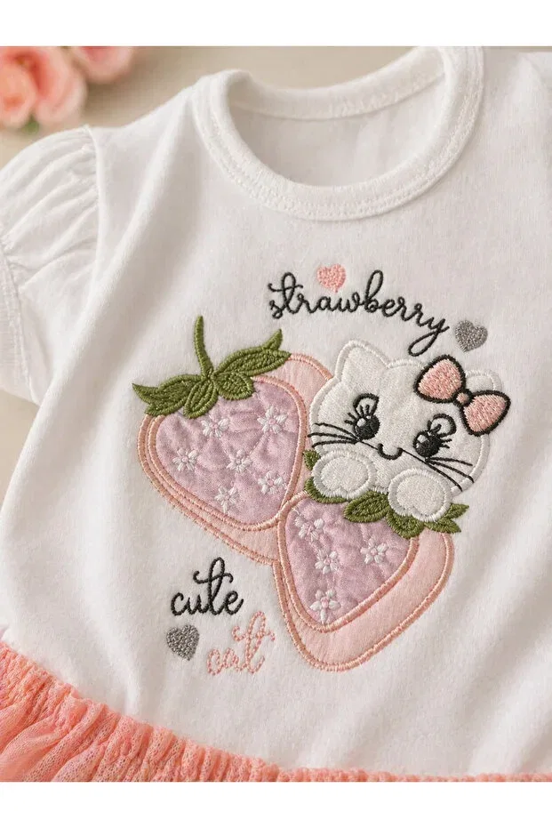 Детский комплект для девочек хлопковый Arı Bebe, Multicolor — фото 2