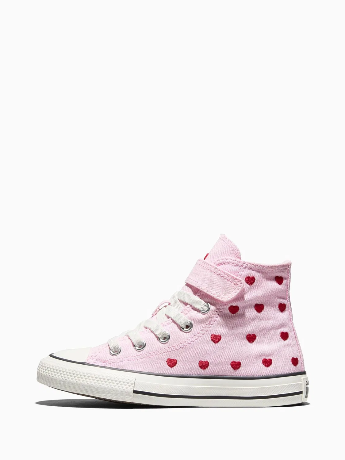 Кеды Converse Chuck Taylor Hearts and Rose, розовый — фото 2