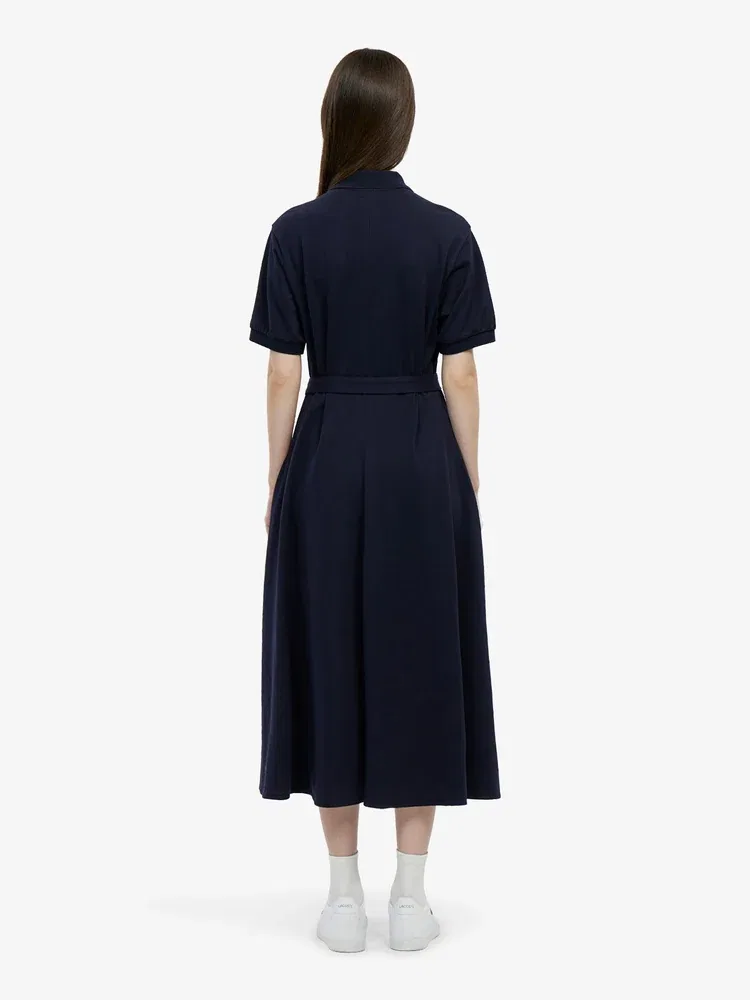 Платье LACOSTE Navy приталенное A-силуэта — фото 3