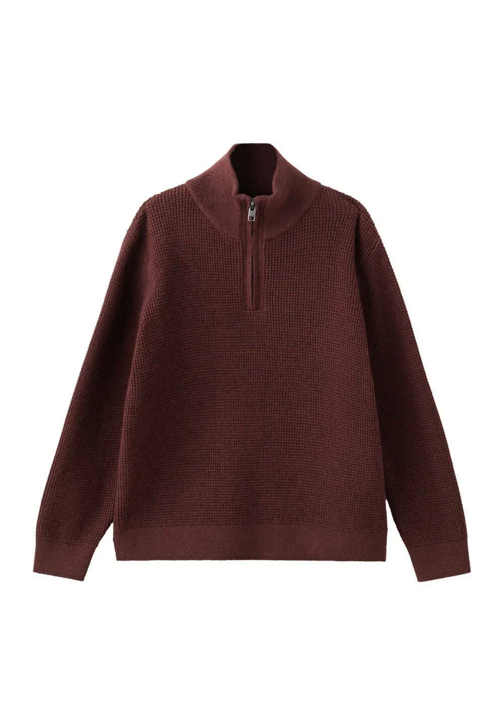 Детский джемпер Mango Kids, Bordeaux
