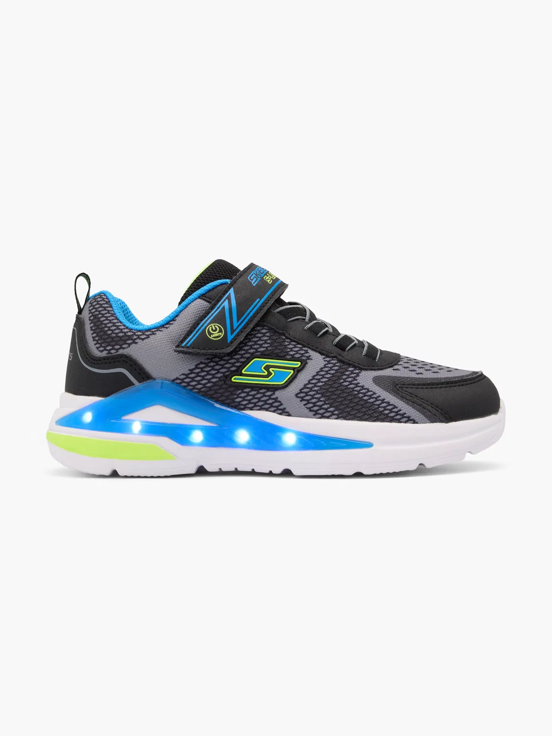 Детские кроссовки со светом Skechers TRI-NAMICS, черный