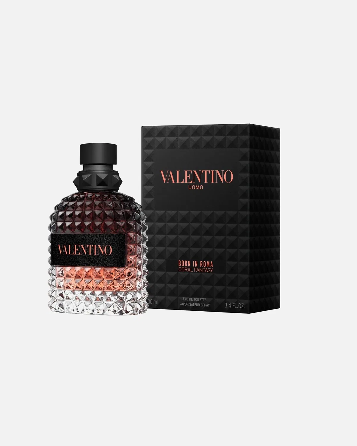 Туалетная вода, рожденная в рома уомо коралловая фантазия Valentino, 100 Ml — фото 2