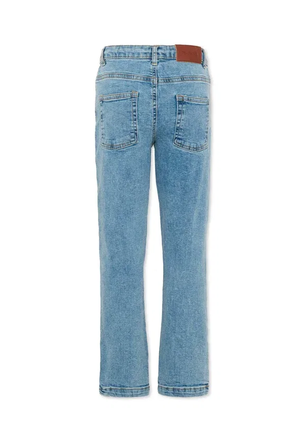 Джинсы хлопок Straight leg jeans Tru Trussardi Junior, Denim, деним — фото 2