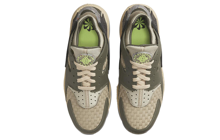 Кроссовки Nike Air Huarache Crater Cargo, хаки — фото 4