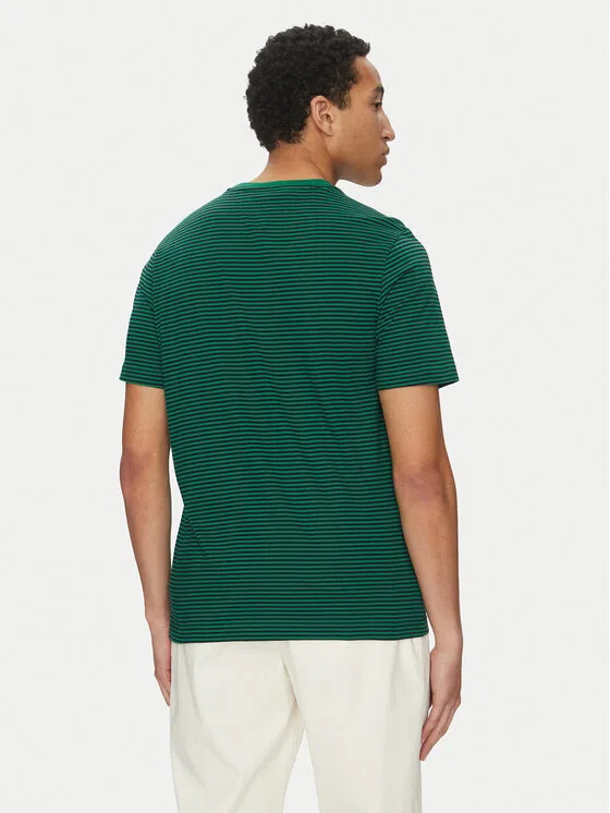 Футболка regular fit Ess Seasonal Tommy Hilfiger, зеленый — фото 3