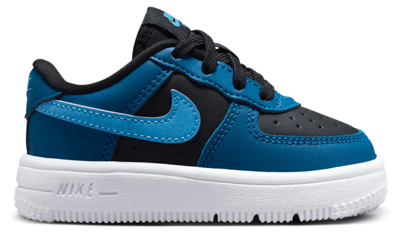 Кроссовки для мальчиков Air Force 1 Low Lace Nike, цвет Dutch Blue/Court Blue/Black