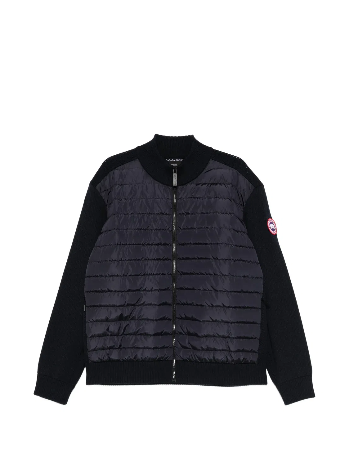 Куртка с клетчатой подкладкой Canada Goose, темно-синий