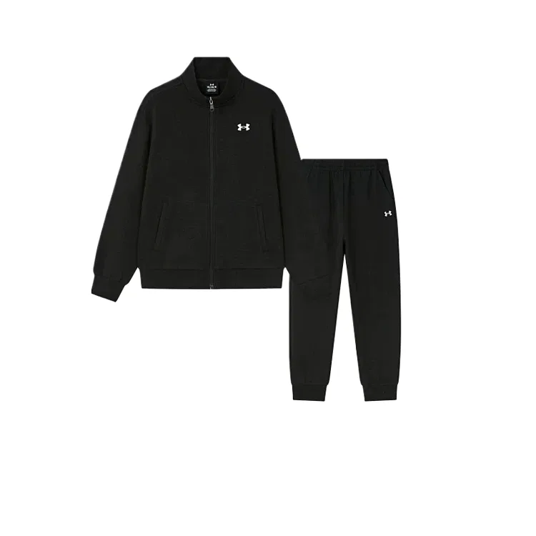 Детский спортивный комплект с воротником-стойкой Under Armour, Black-2 Pack