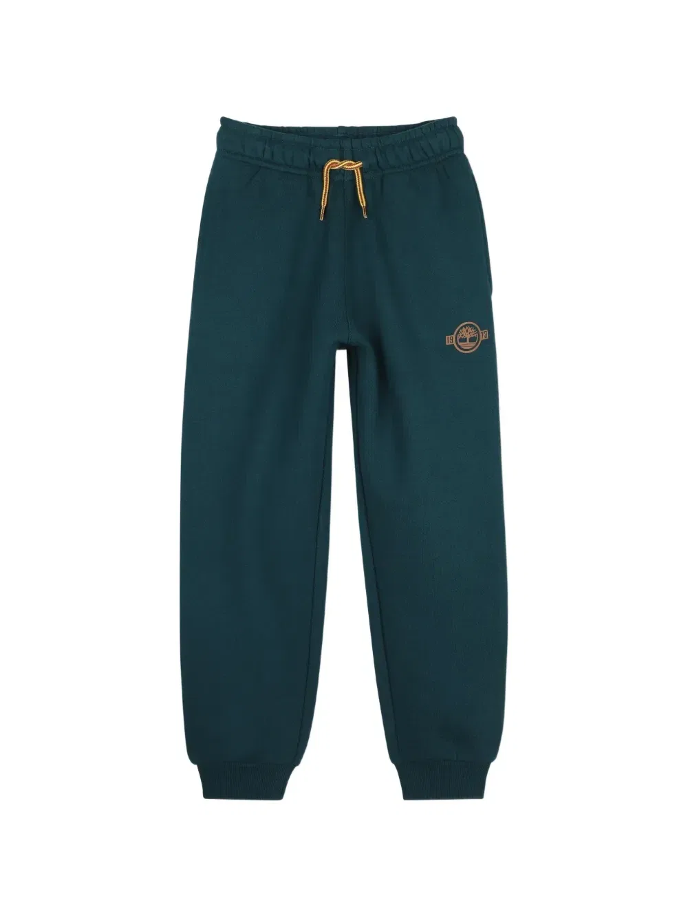 Спортивные брюки с кулиской и логотипом Timberland Kids, зеленый