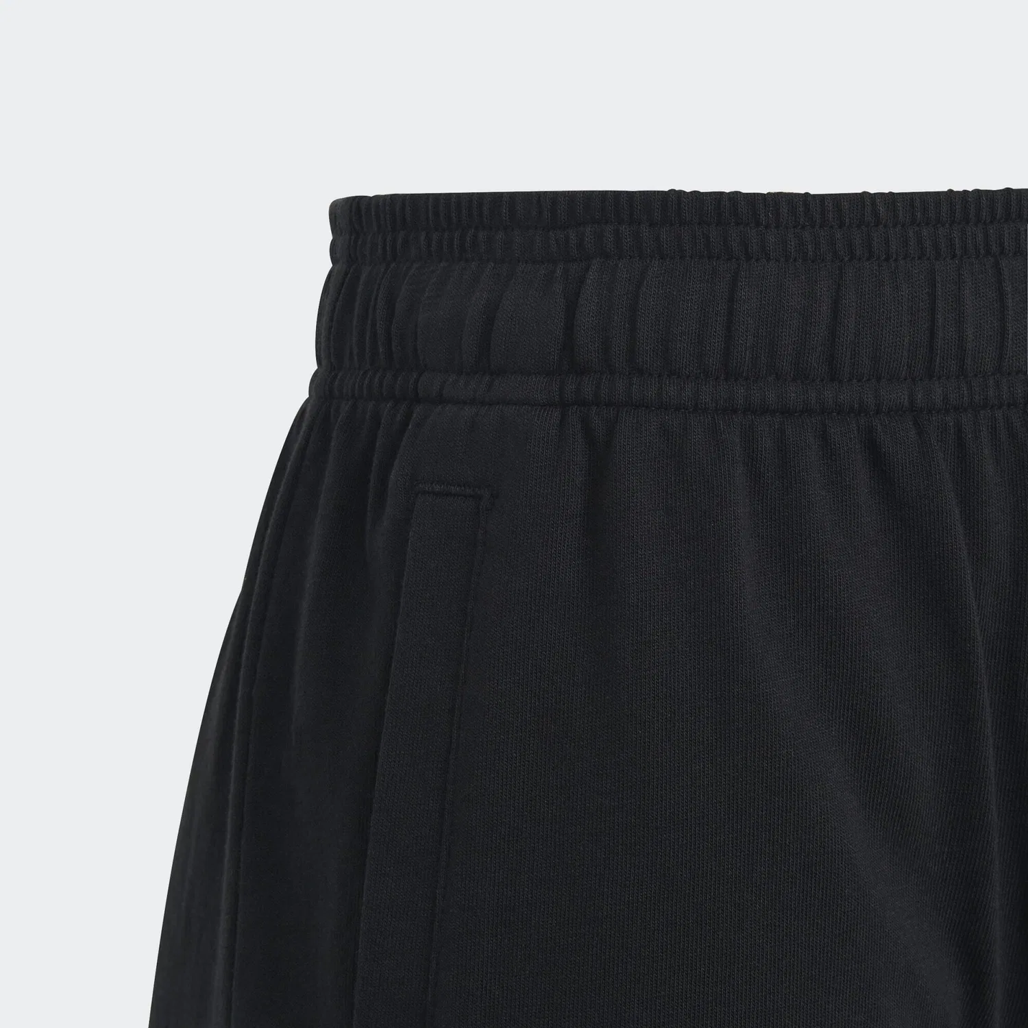 Детские шорты с логотипом Essentials Big Logo Cotton Shorts Adidas, Черный Белый — фото 4