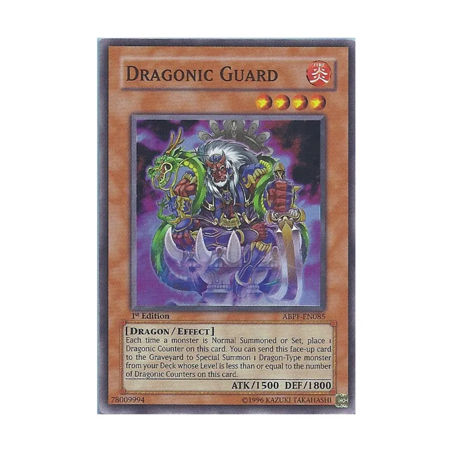 

CCG Драконий страж (супер редкий), Yu-Gi-Oh - Absolute Powerforce - Singles