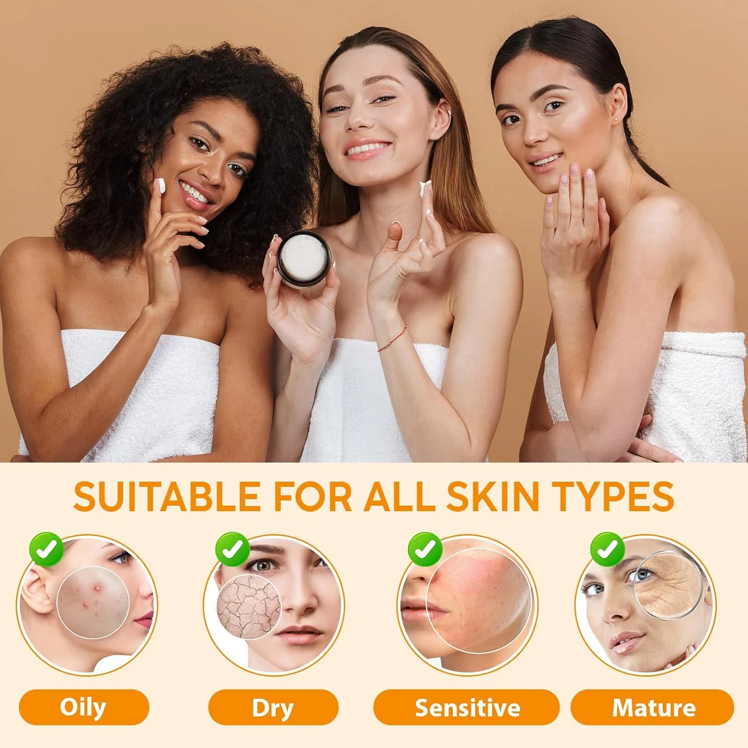 Крем для лица и тела Butter Castor Oil Frankincense Oil Cream, RHSEDD, 60 г — фото 3
