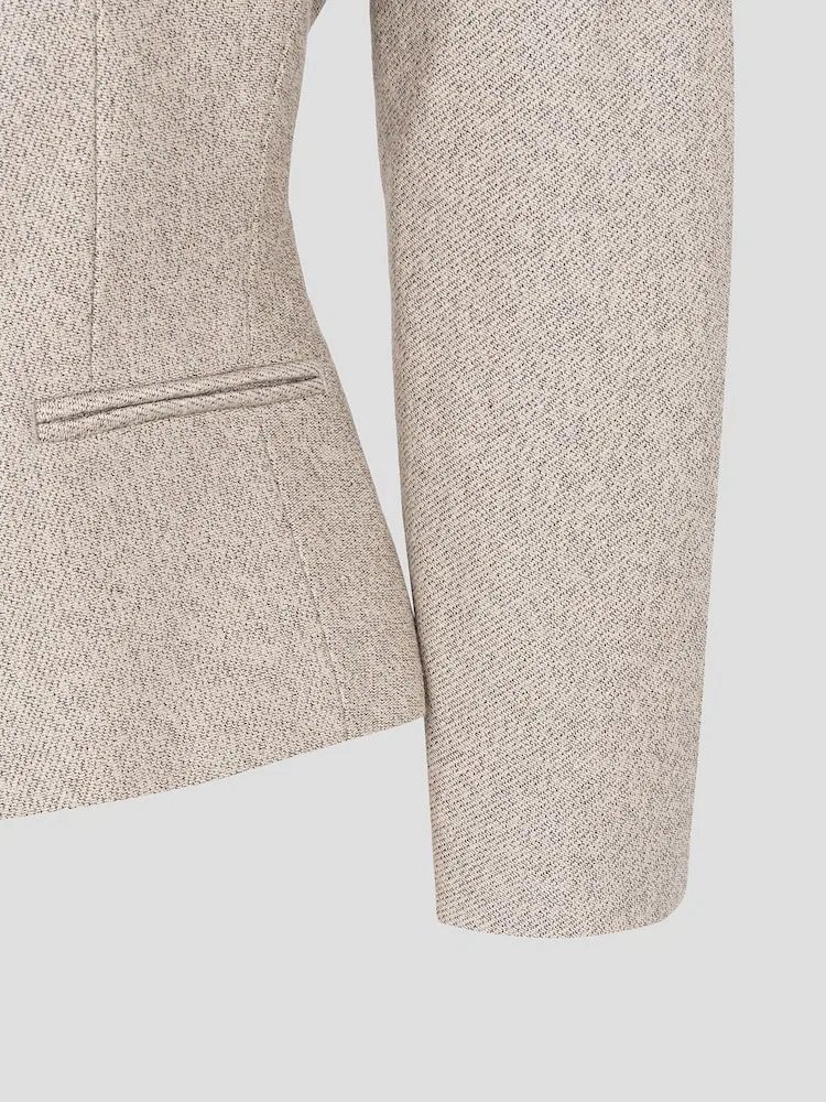 Жакет La Petite Vest Ovalo JACQUEMUS, Beige — фото 4