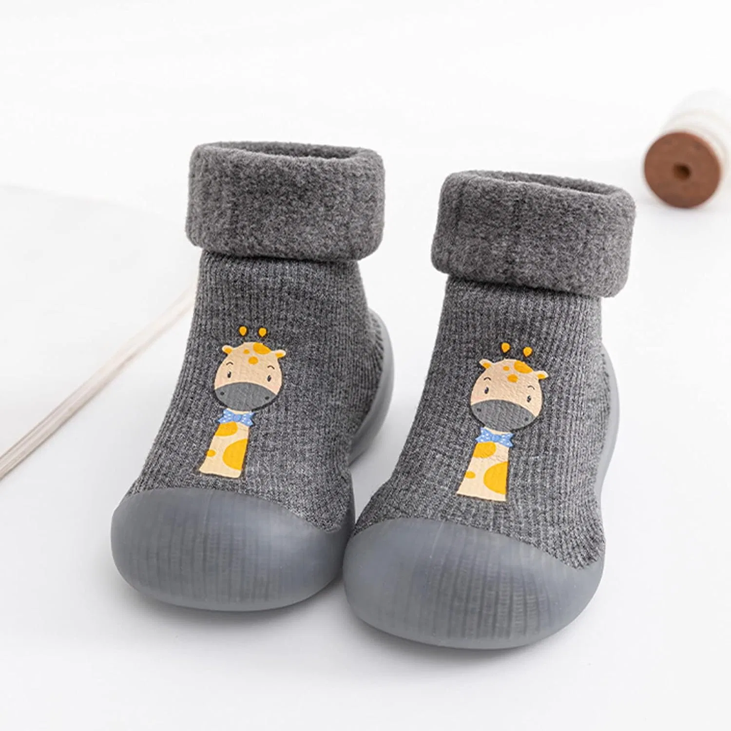 Детские кроссовки для мальчиков с мягкой подошвой, Grey — фото 2