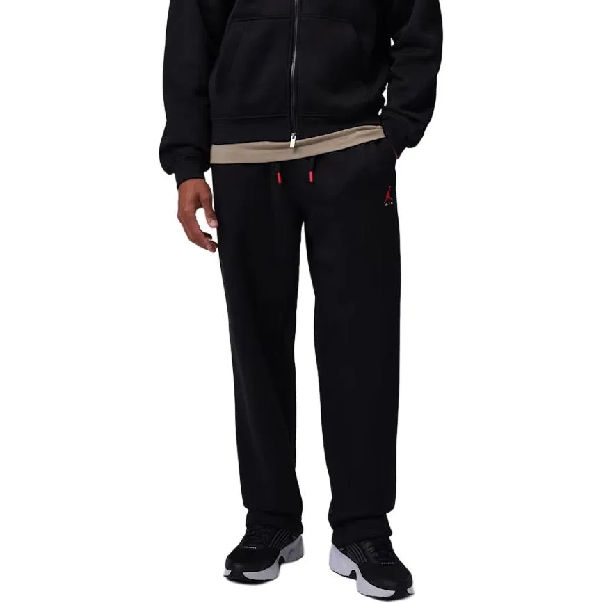 Мужские повседневные брюки с длиной по щиколотку Brooklyn Casual, Jordan, Black/Preppy Red