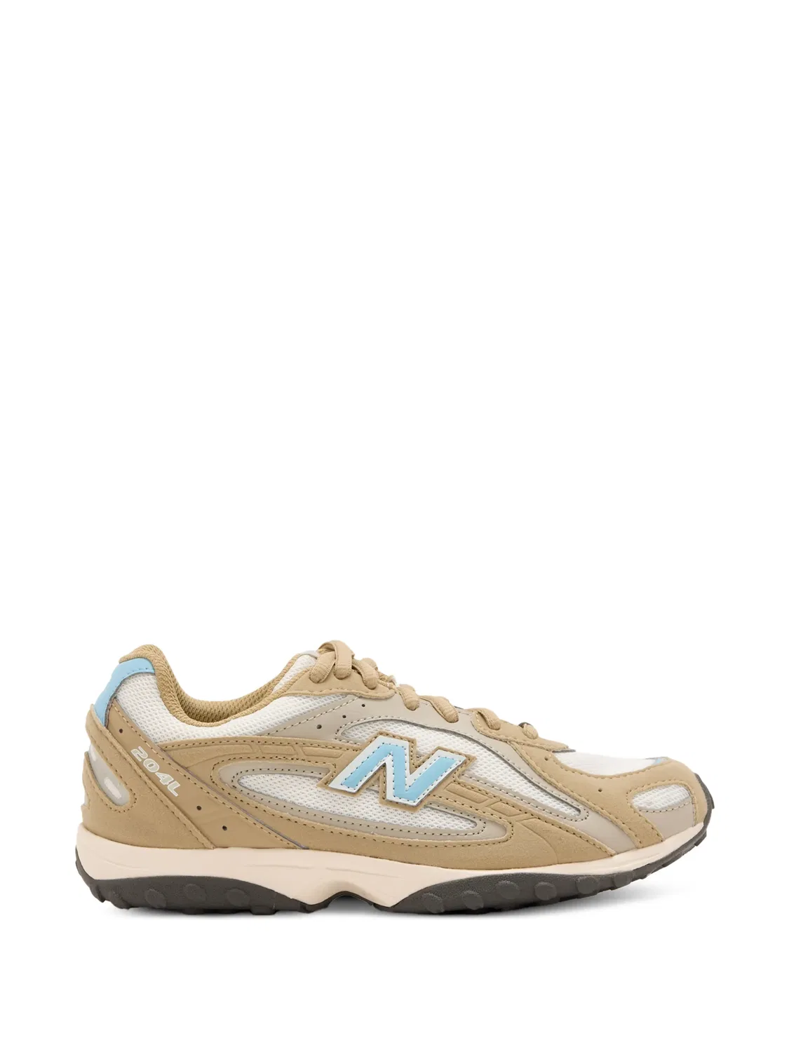 Кроссовки 204L с сетчатыми вставками New Balance Kids, нейтральные цвета