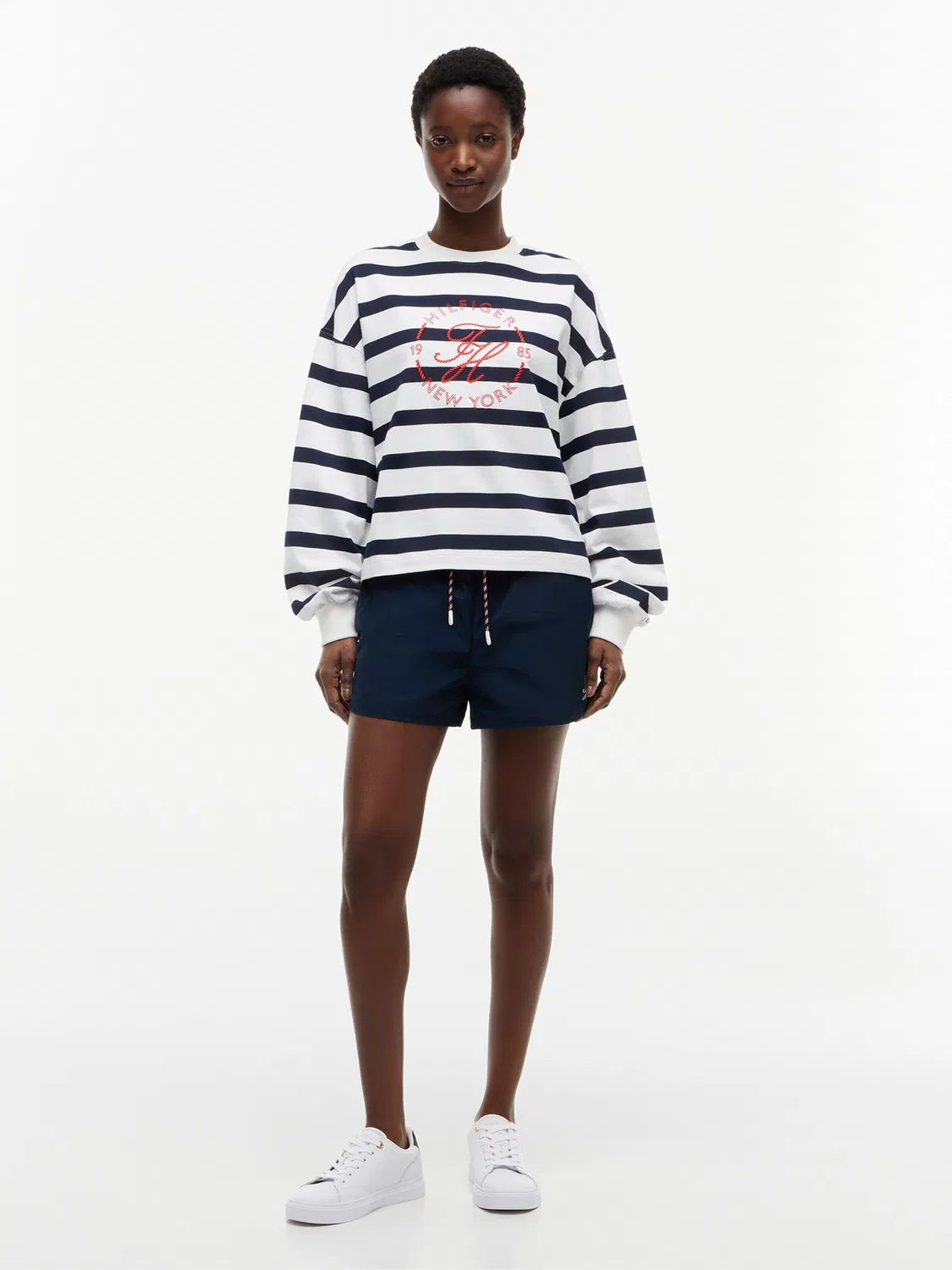 Рубашка Tommy Hilfiger ROUNDAL белого цвета — фото 4