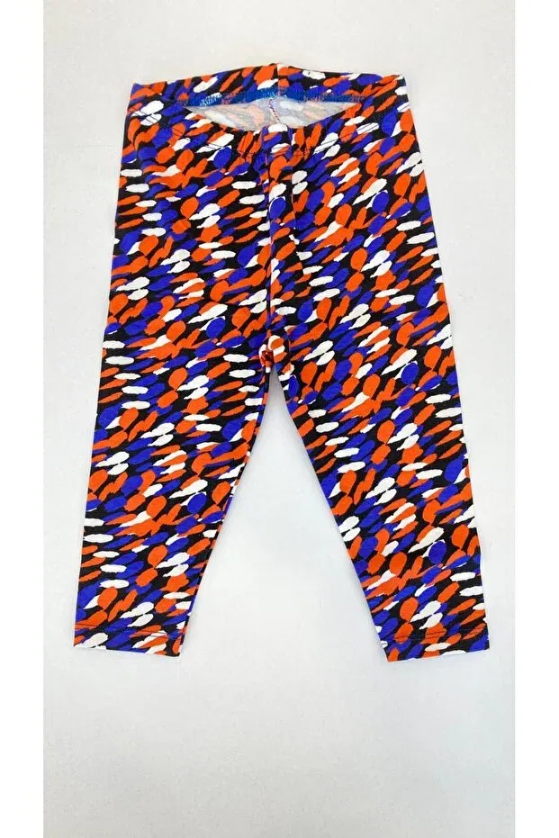 Детские леггинсы для девочек с принтом Fuar Baby, Multicolor — фото 2
