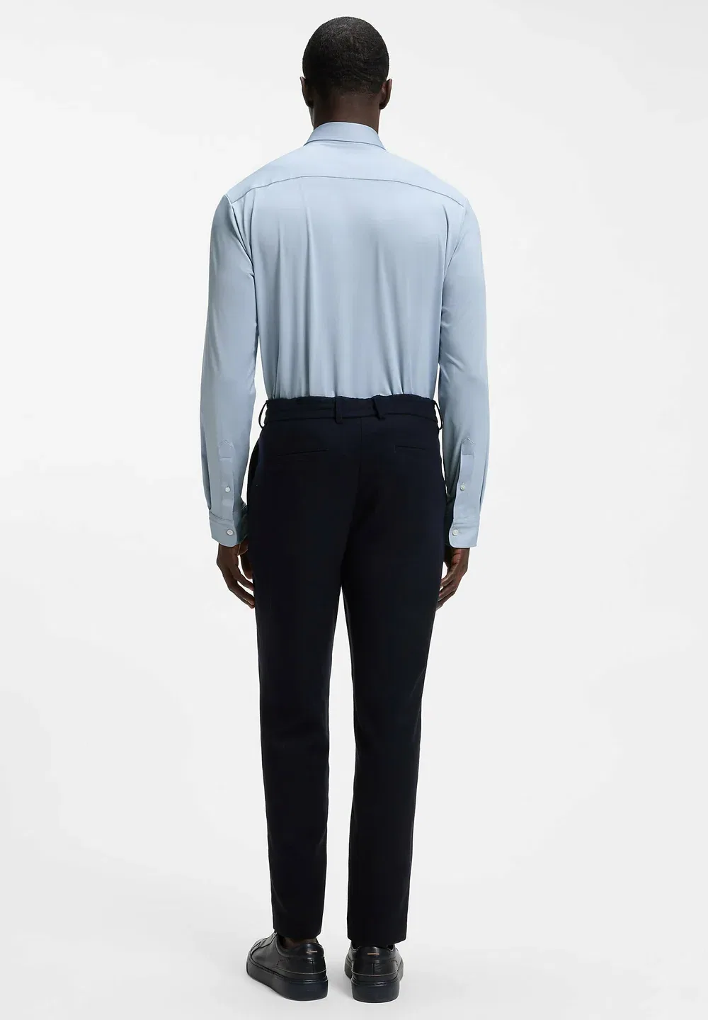Классическая рубашка Boss, Light Blue — фото 3