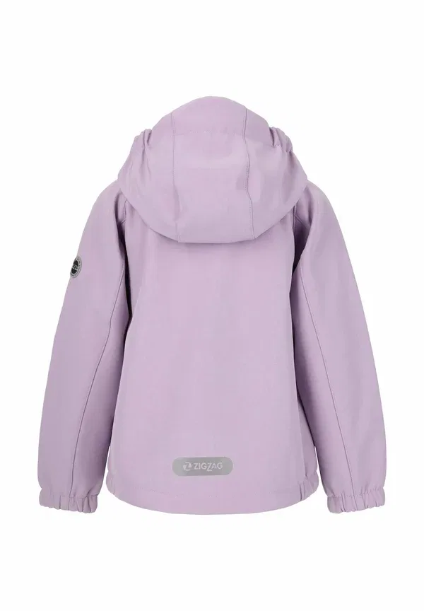Куртка ветрозащитная Light jacket Zigzag, lavendula, лавандовый — фото 2