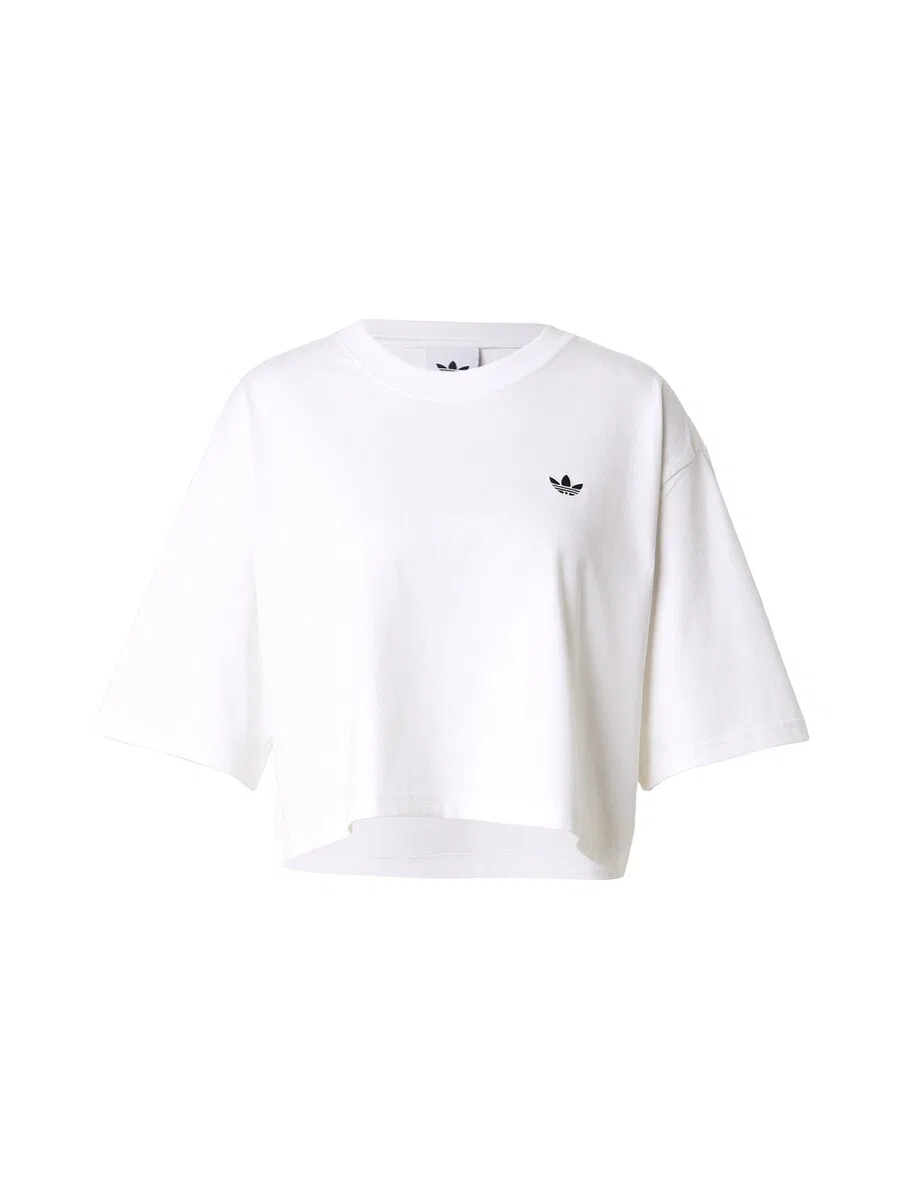 Футболка ADIDAS ORIGINALS 'ESSENTIALS' белого цвета