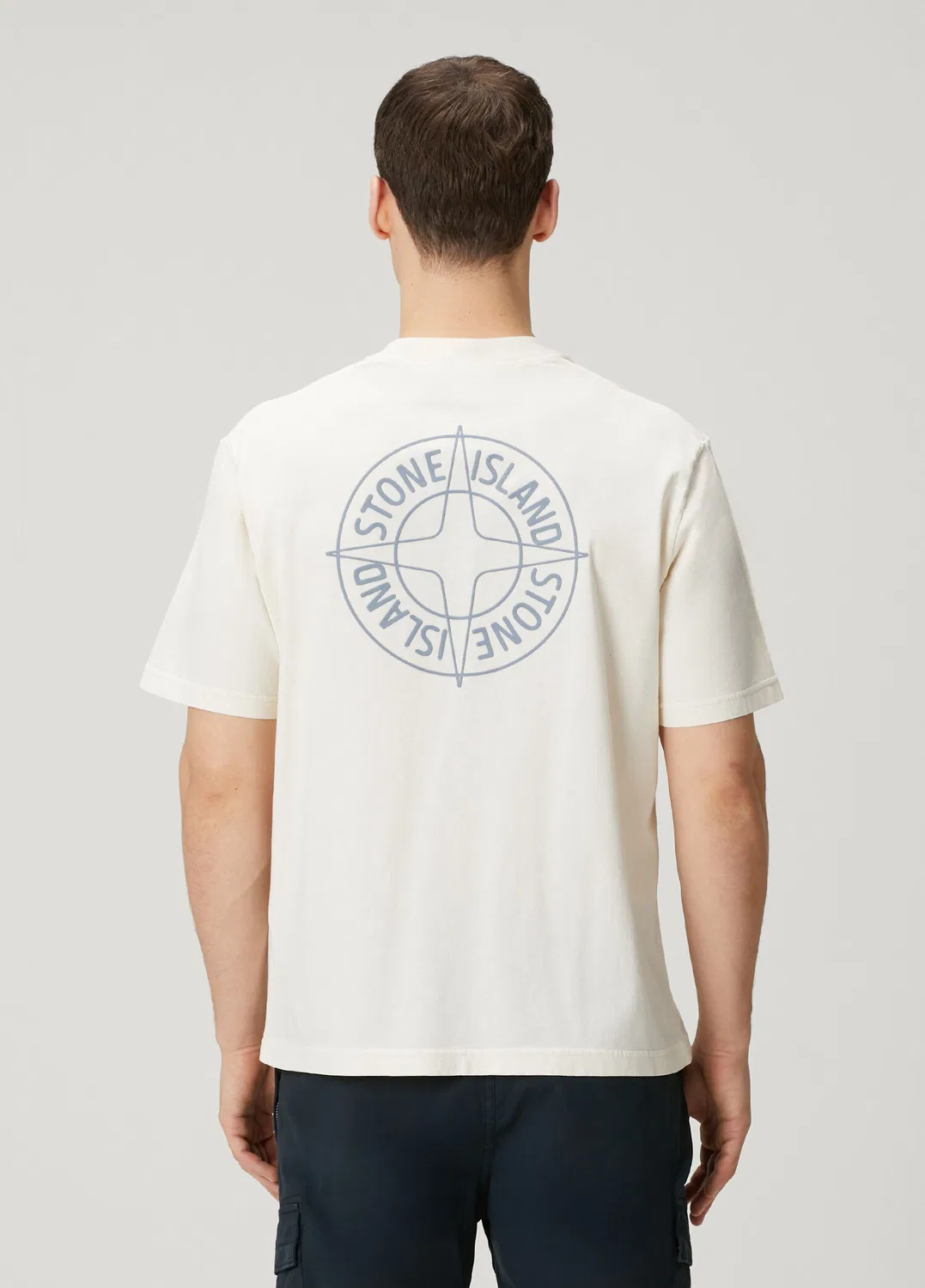 Футболка Stone Island, белый — фото 4