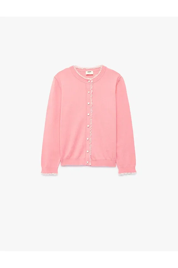 Детский кардиган с длинным рукавом Koton, Rose