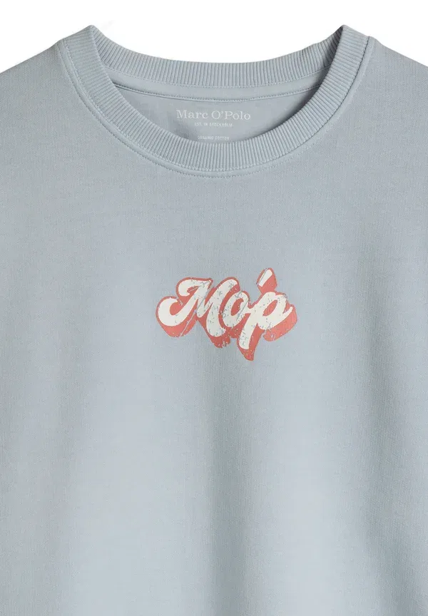 Свитшот с принтом Sweatshirt Marc O'Polo, синий — фото 3