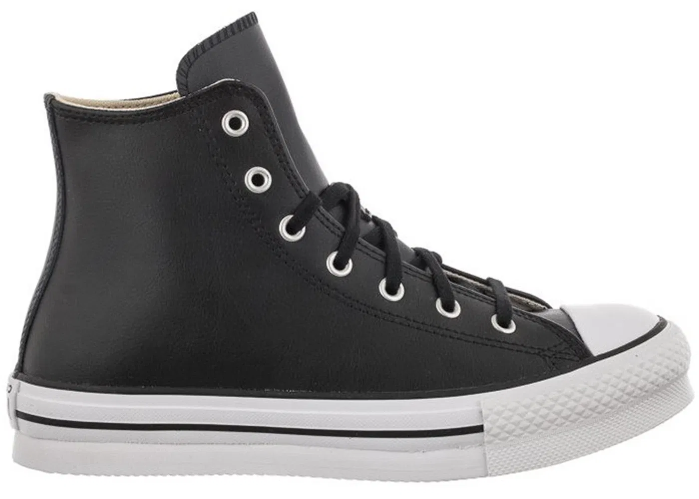 Детские кроссовки Lifestyle с принтом Converse Chuck Taylor All Star Eva Lift Hi Converse, Black/Natural Ivory/White