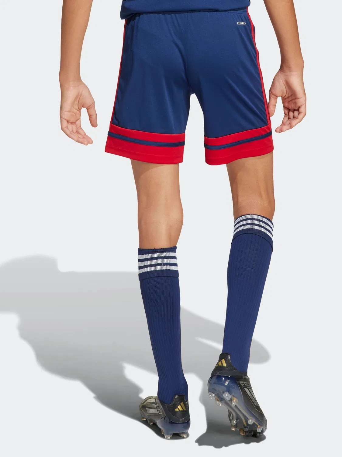 Шорты футбольные Squadra 25 adidas, синие/красные — фото 3