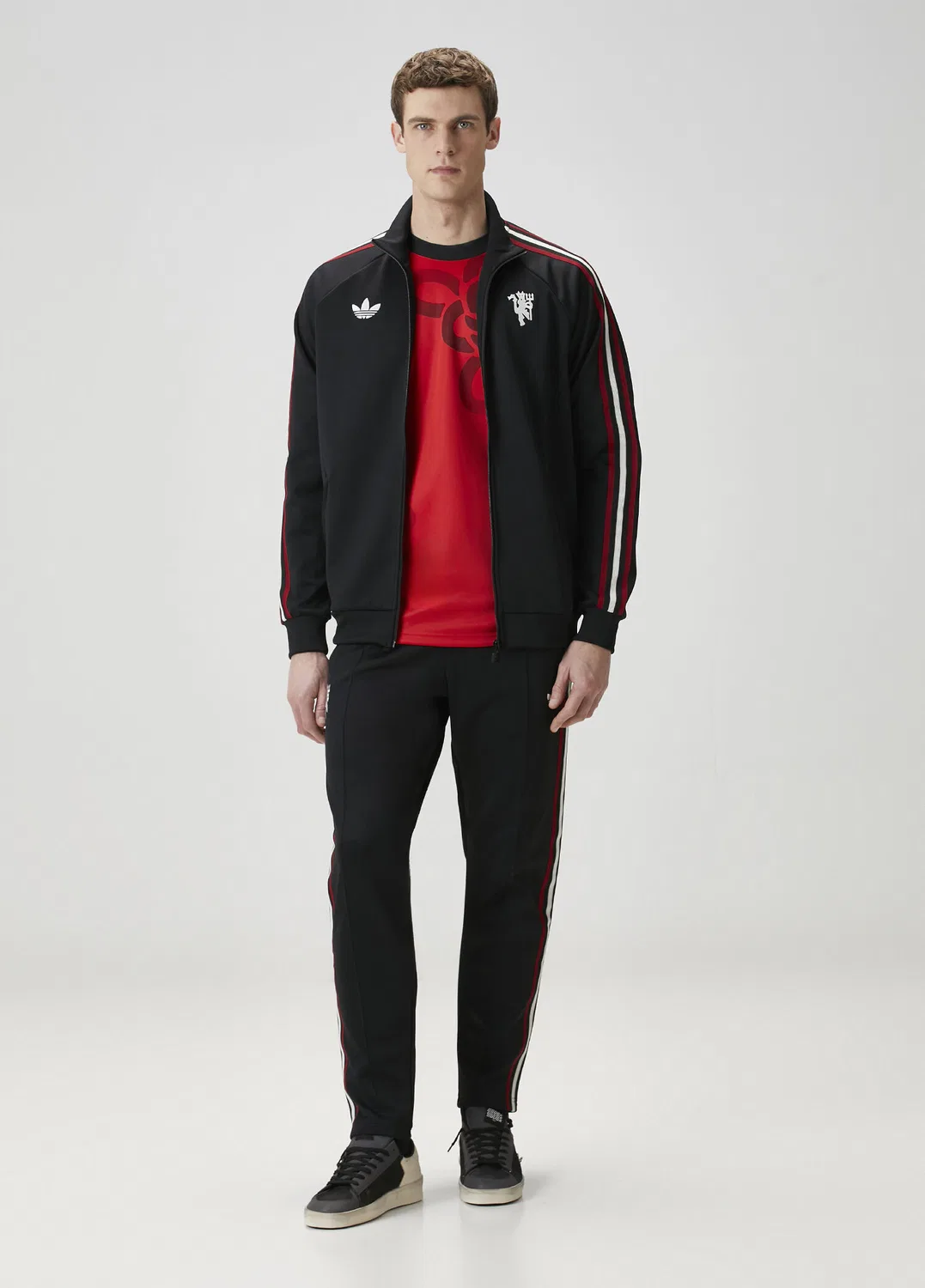 Свитшот Manchester United Originals Adidas, black — фото 2