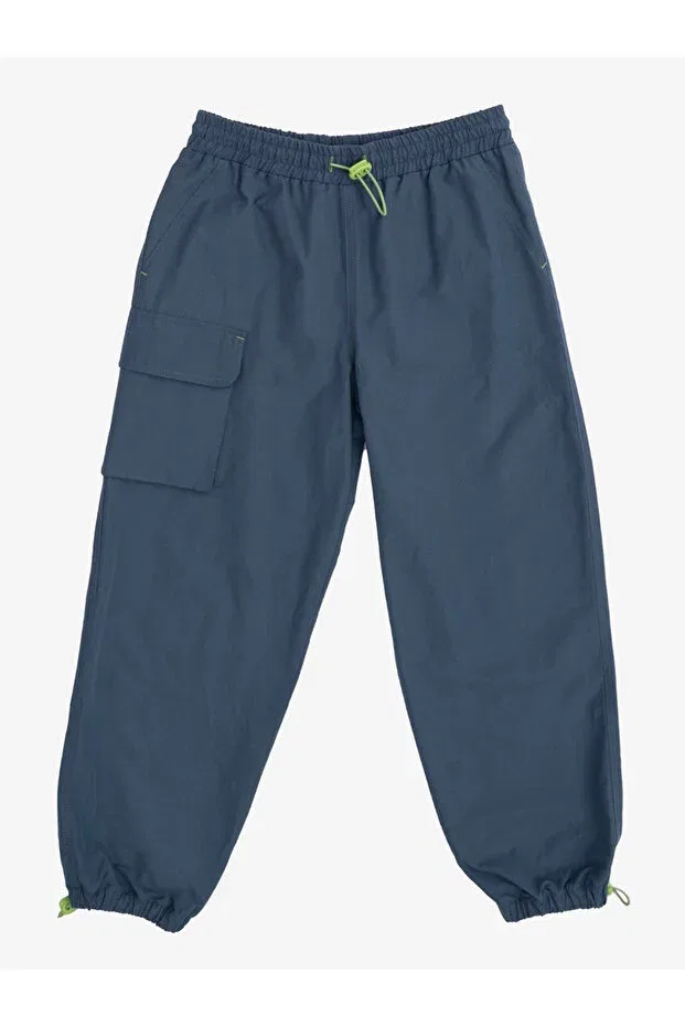 Детские брюки для мальчиков с эластичным манжетом Lucan Minojoy, Navy Blue — фото 3