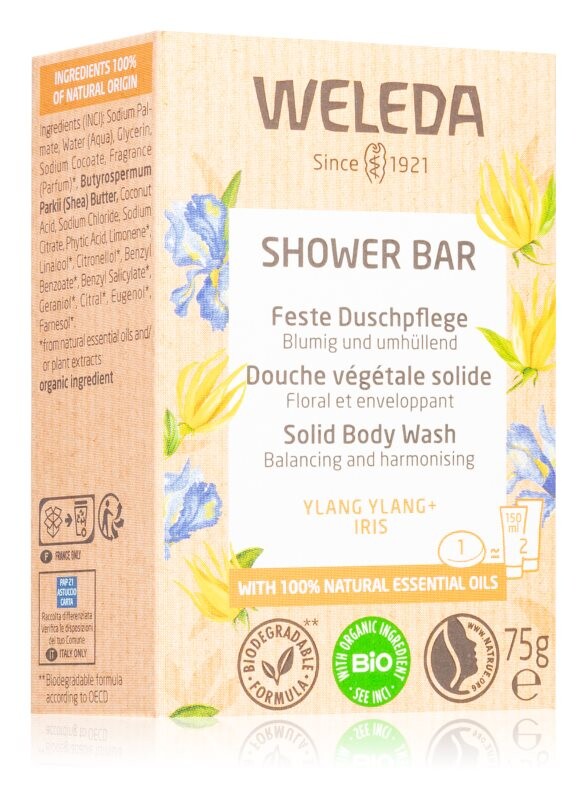 

Мыло на растительной основе с ароматом цветов Weleda Shower Bar