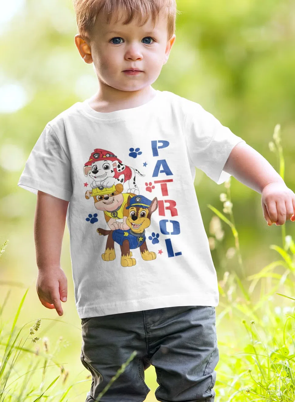 Zoom Футболка с принтом Paw Patrol, белая