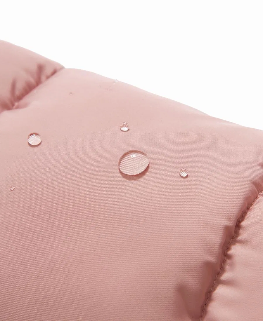 Детское пальто для девочек стеганое Timeless Quilted Coat Rokka&Rolla, Mauve — фото 3