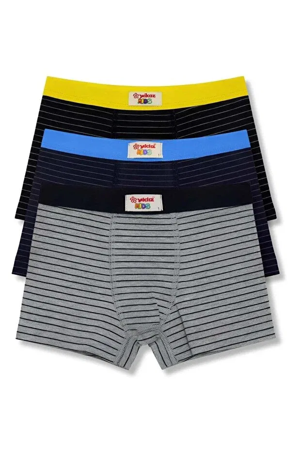 Детские боксеры для мальчиков с резинкой Yildiz, Striped